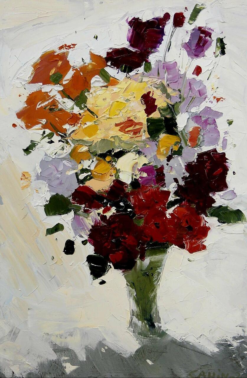 В Нахчыване открылась выставка "Женщины и цветы", посвященная 8 марта