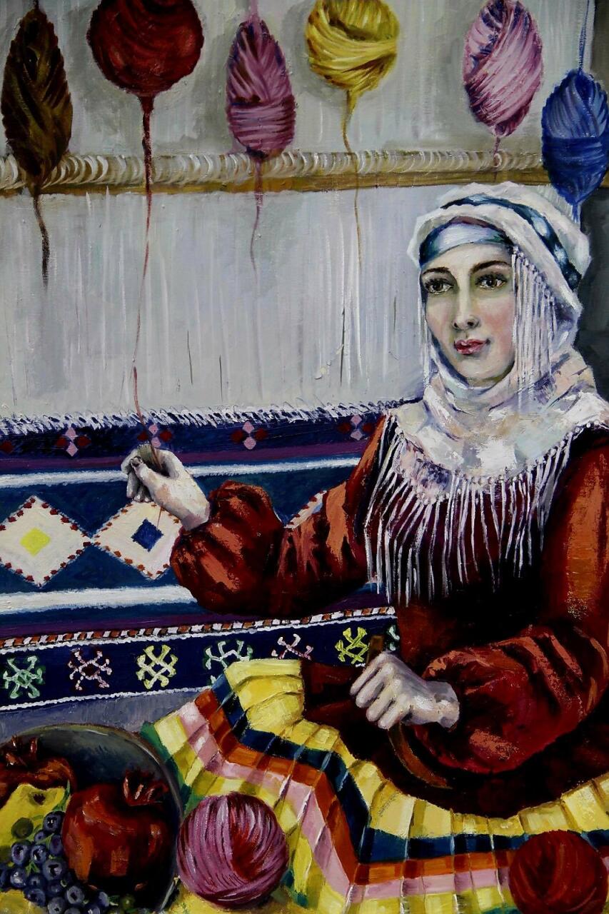 В Нахчыване открылась выставка "Женщины и цветы", посвященная 8 марта