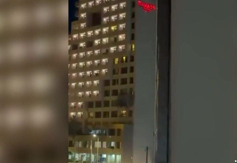 Здание отеля в центре Бейрута подверглось атаке