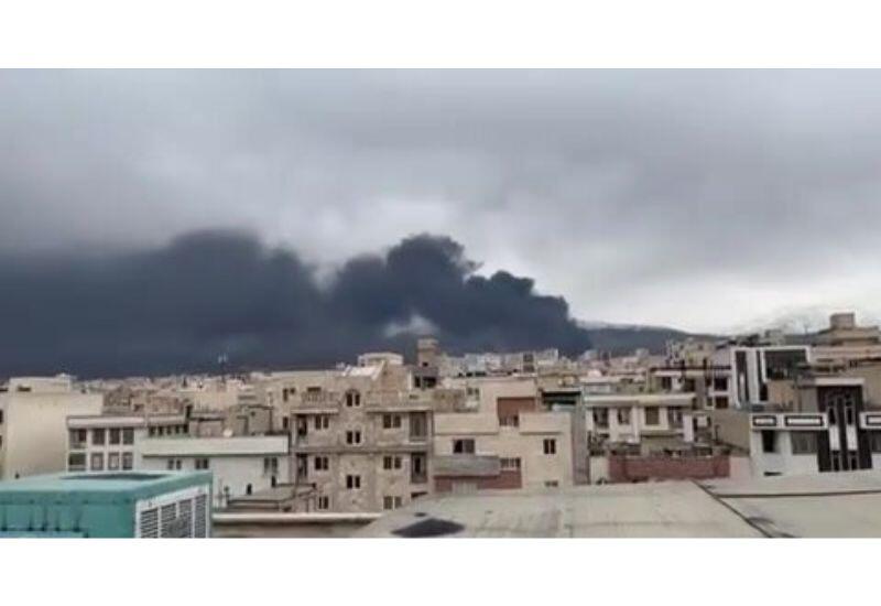 Тегеран окутан дымом