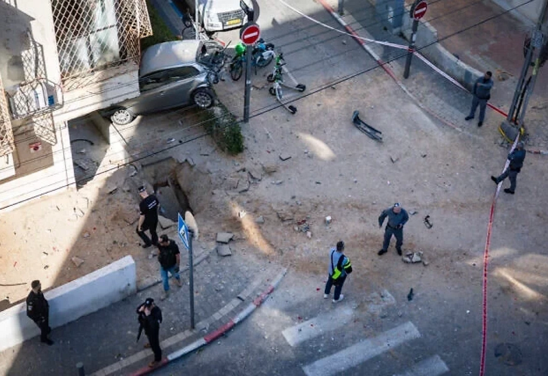 Ракетный удар по Израилю