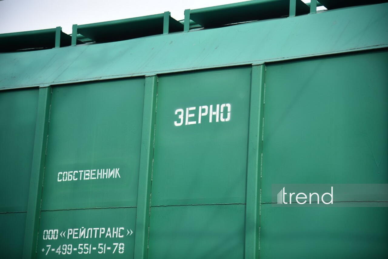 Из Азербайджана в Армению отправлен очередной поезд с российским зерном