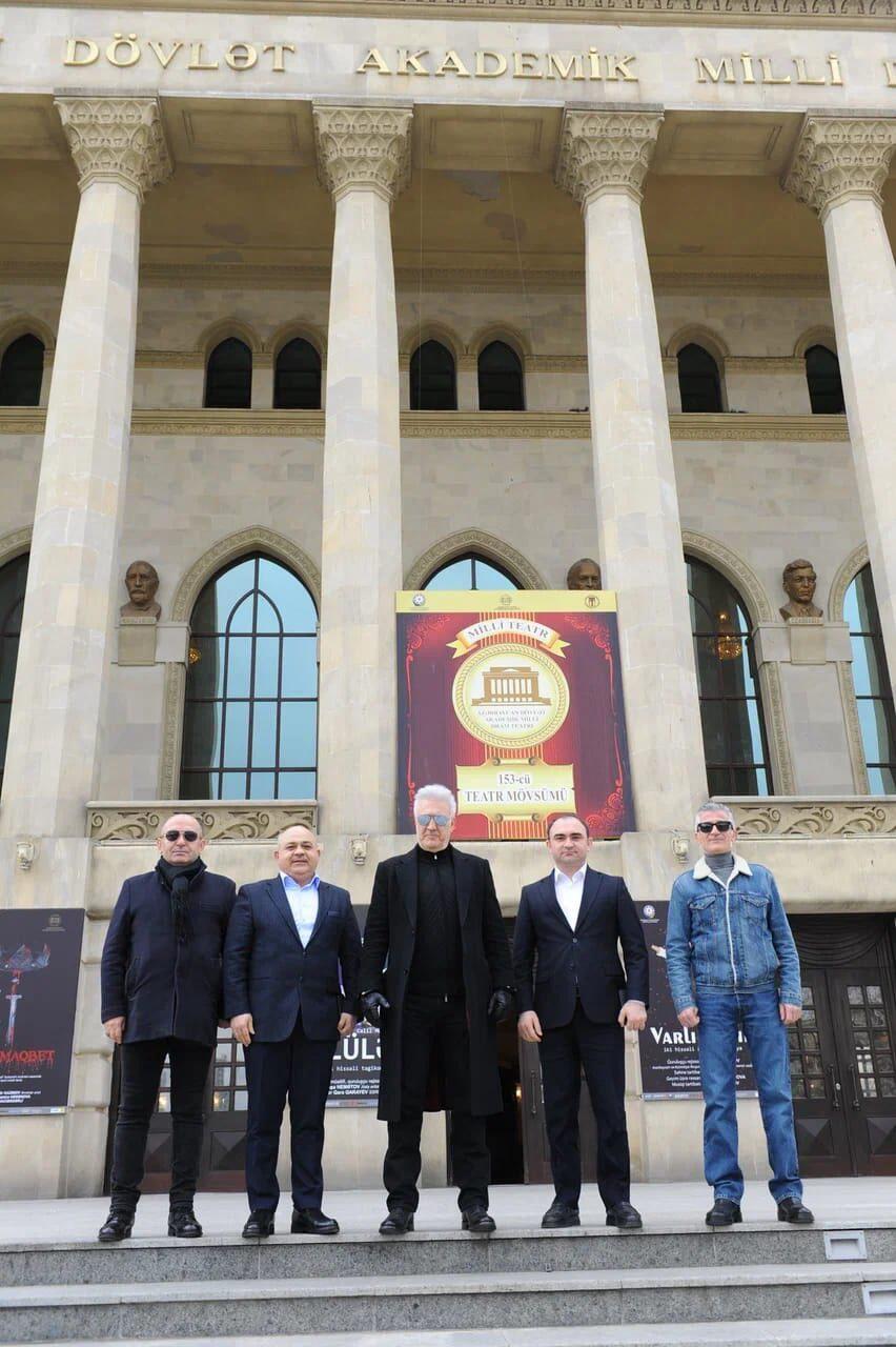 Известный турецкий актер и режиссер Тамер Карадаглы в Баку