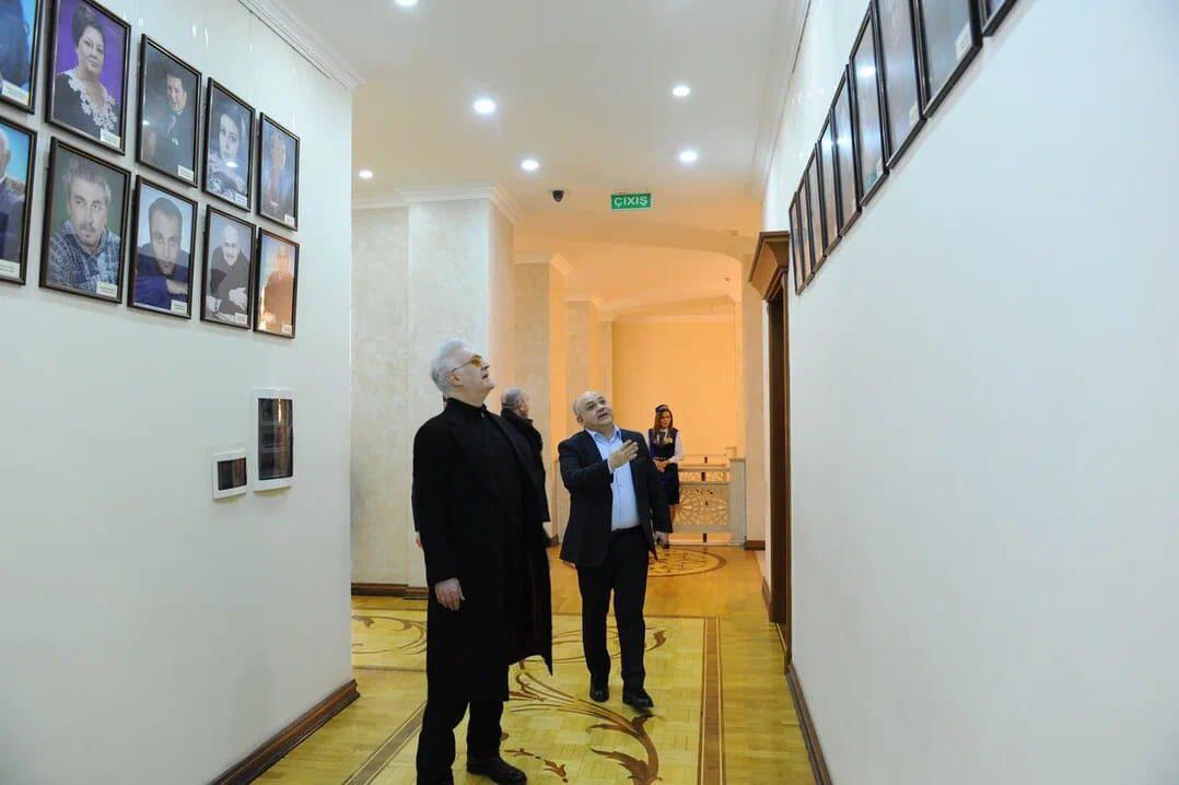 Известный турецкий актер и режиссер Тамер Карадаглы в Баку