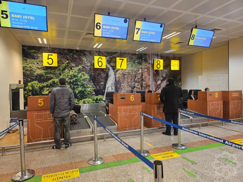 Нахчыванский аэропорт возобновил работу