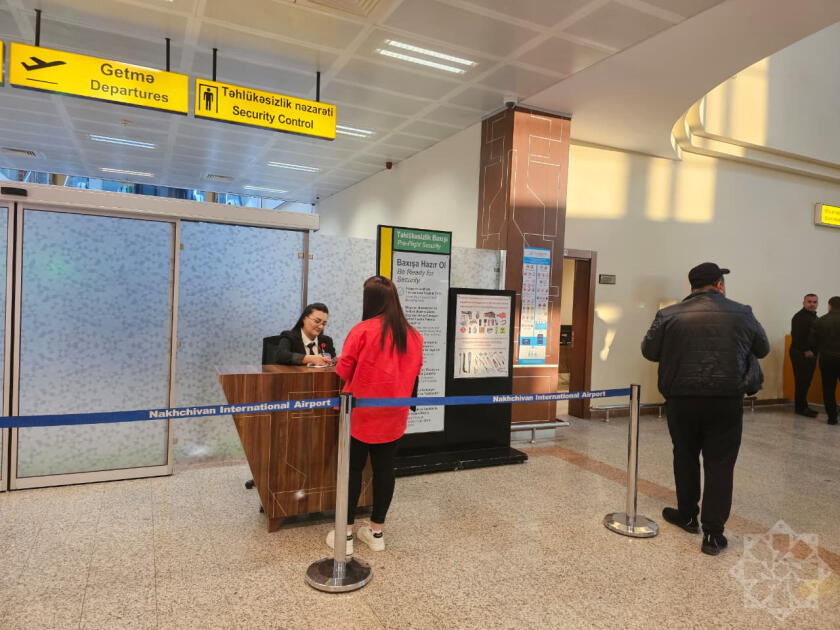 Нахчыванский аэропорт возобновил работу