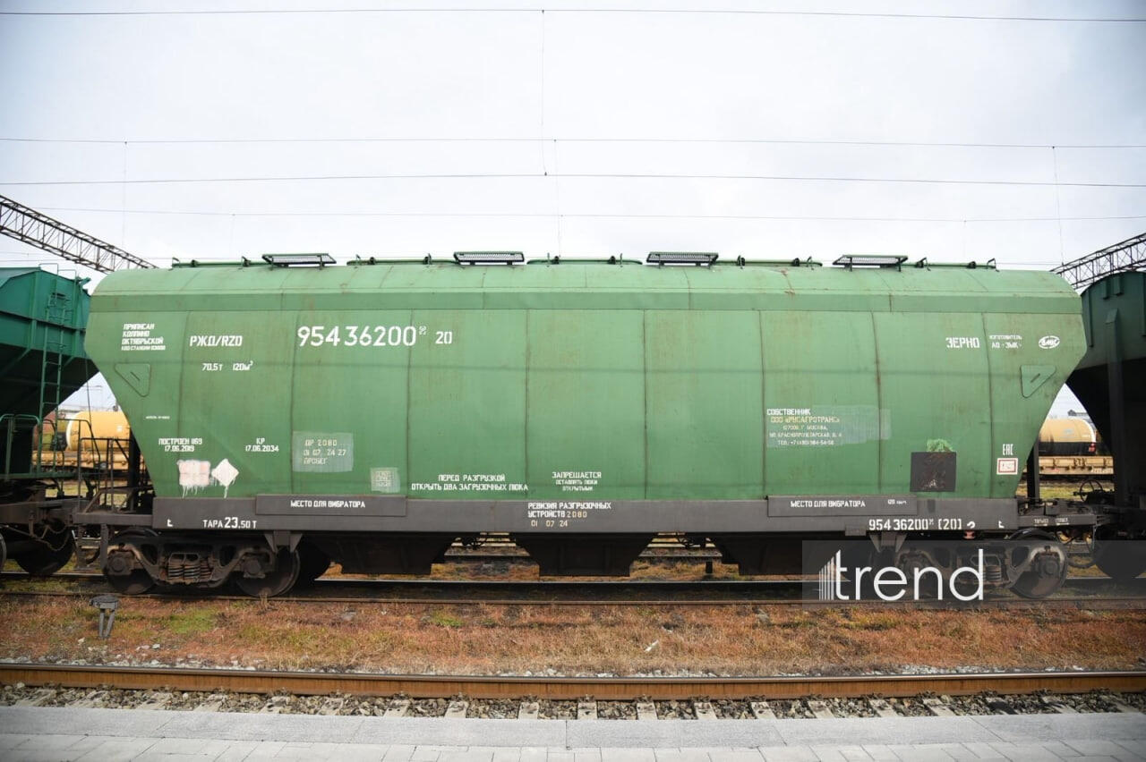 Bu gün Azərbaycan ərazisindən keçməklə Ermənistana 488 ton Rusiya taxılı yola salınıb