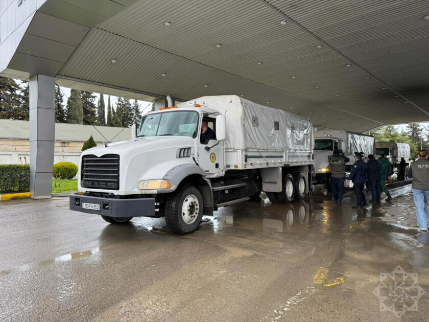 По поручению Президента Ильхама Алиева в Иран направлена гуманитарная помощь
