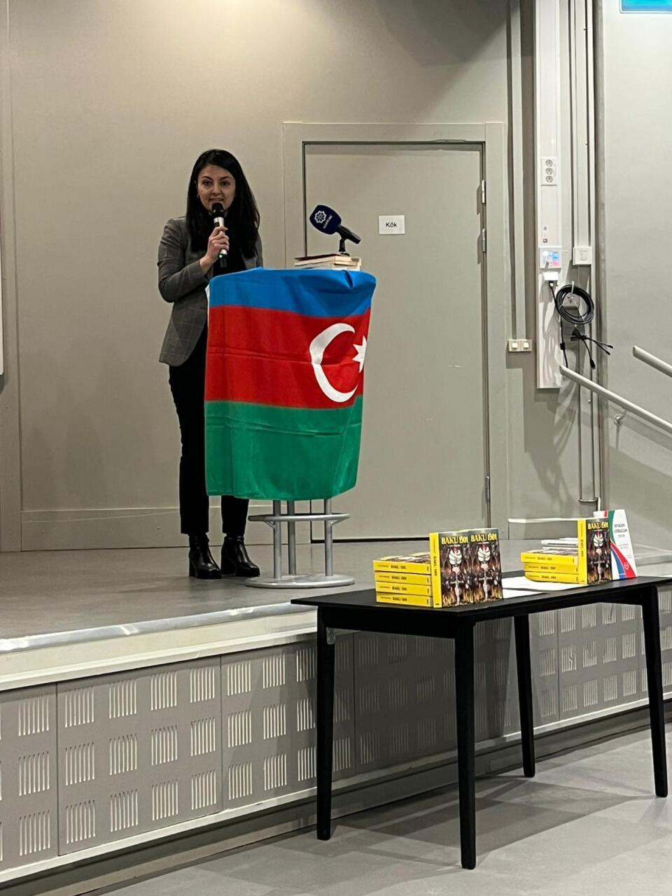 Stokholmda “Bakı 1501” tarixi romanının təqdimatı keçirilib