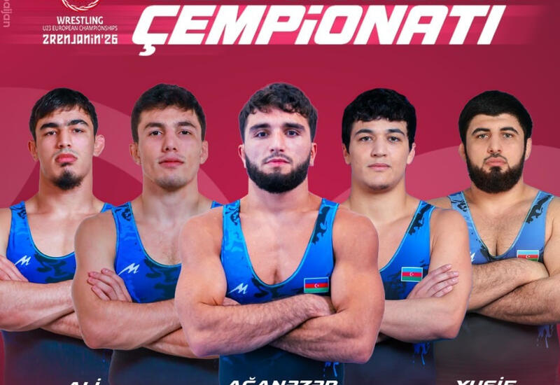 Азербайджанские борцы завоевали пять медалей на чемпионате Европы