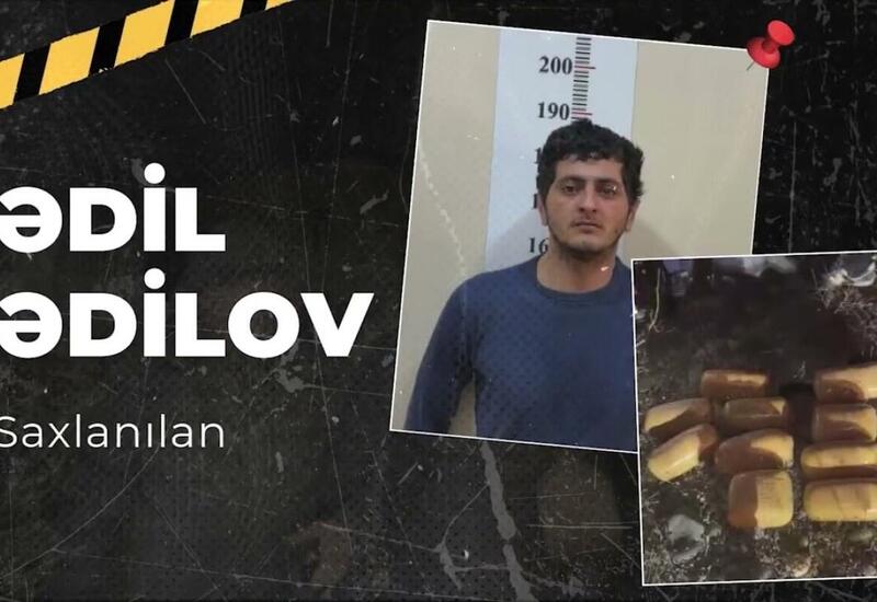 Gəncədə qiyməti 1 milyon 600 min manat olan 27 kq heroin aşkarlandı