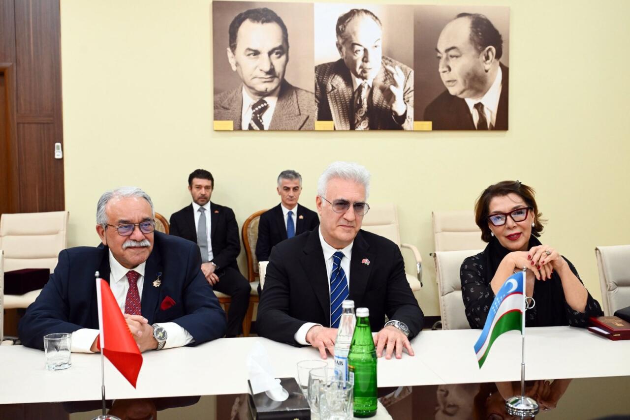 Адиль Керимли встретился с представителями театров тюркского мира