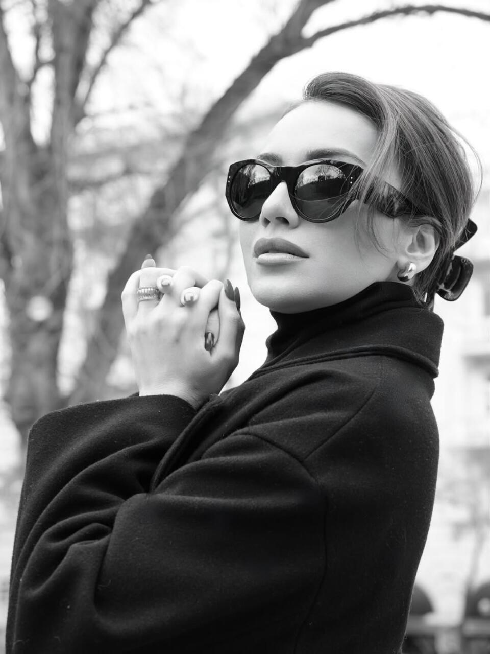 Тotal black образ от Лалы Эфенди