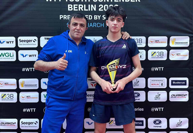 Азербайджанские теннисисты завоевали медали в Берлине