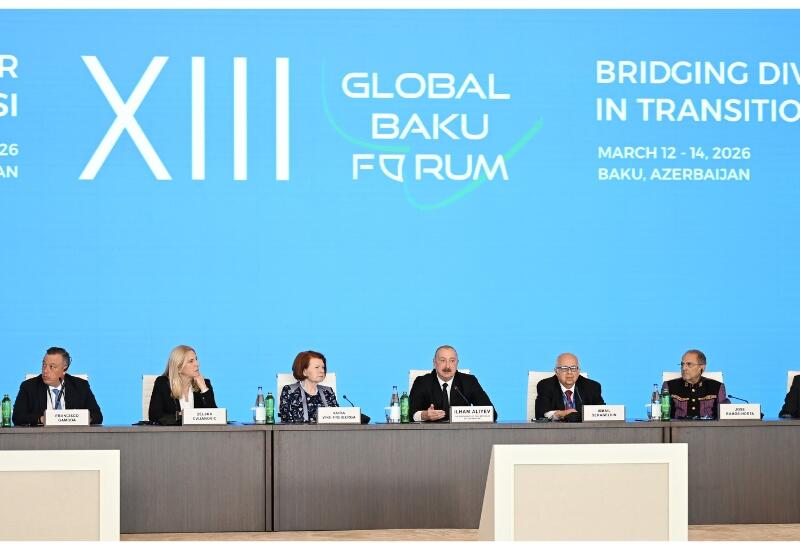 Президент Ильхам Алиев выступил на церемонии открытия XIII Глобального Бакинского форума