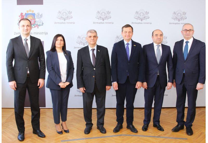 Делегация Милли Меджлиса находится с рабочим визитом в Латвии