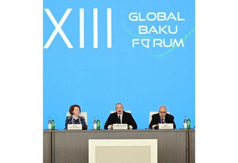 Prezident İlham Əliyev: Biz bu gün beynəlxalq diqqətin çatışmamasından əziyyət çəkirik