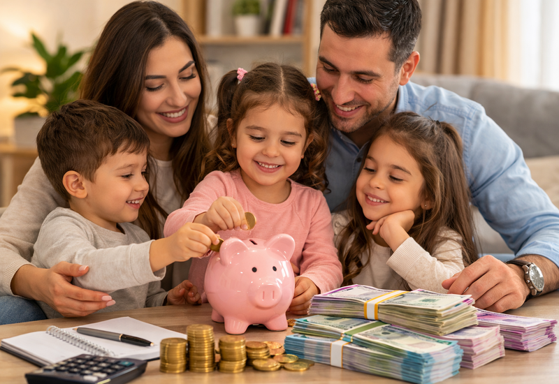 Семьям с тремя детьми в Азербайджане могут предоставить социальные льготы