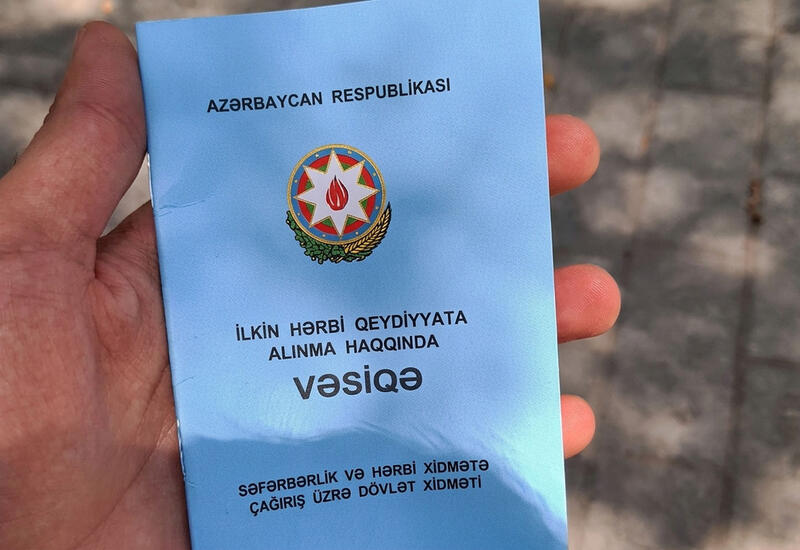 Kişilər ilkin hərbi qeydiyyata belə alınacaq