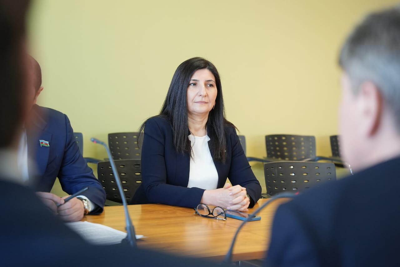 Делегация Милли Меджлиса встретилась со спикером Сейма Латвии