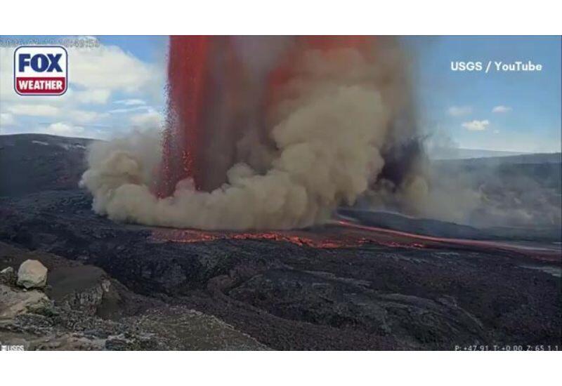 Новая фаза извержения вулкана на Гавайях