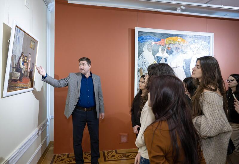 Творчество народного художника Азербайджана Давуда Кязымова глазами молодёжи