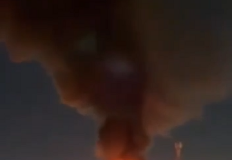 В Ираке горит электростанция