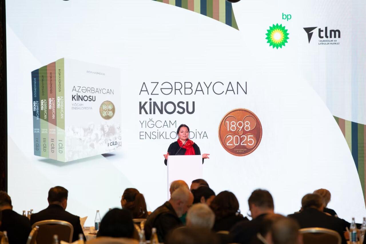 bp və TLM Azərbaycan kino ensiklopediyasını təqdim etdi