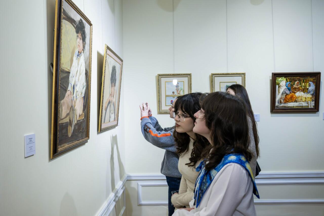 Творчество народного художника Азербайджана Давуда Кязымова глазами молодёжи