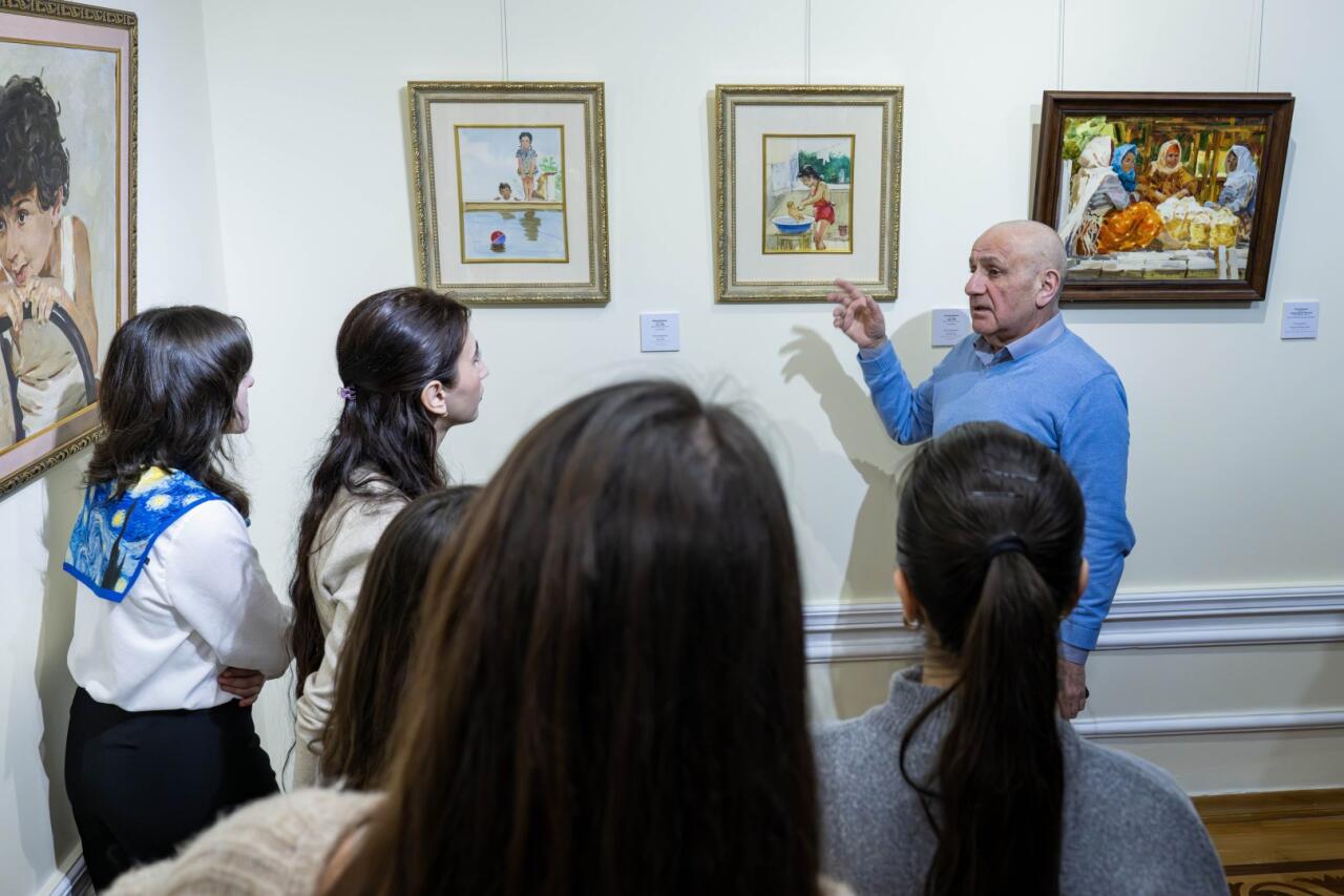 Творчество народного художника Азербайджана Давуда Кязымова глазами молодёжи