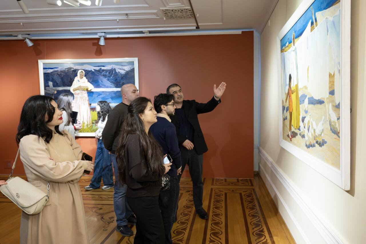 Творчество народного художника Азербайджана Давуда Кязымова глазами молодёжи