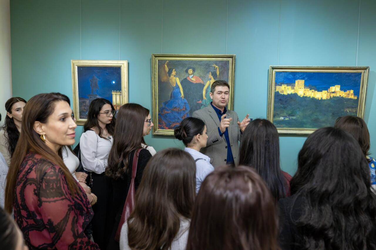 Творчество народного художника Азербайджана Давуда Кязымова глазами молодёжи