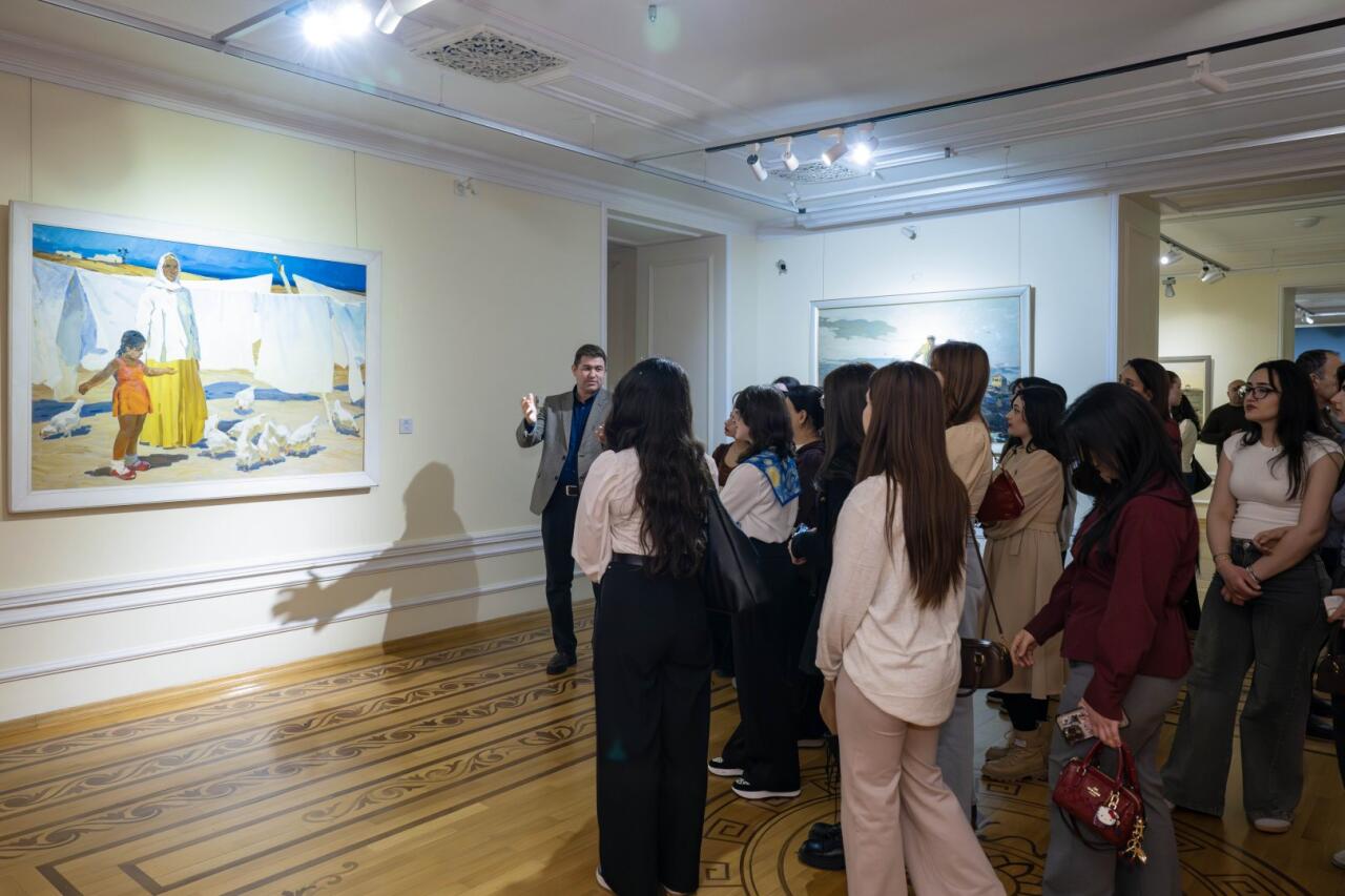 Творчество народного художника Азербайджана Давуда Кязымова глазами молодёжи