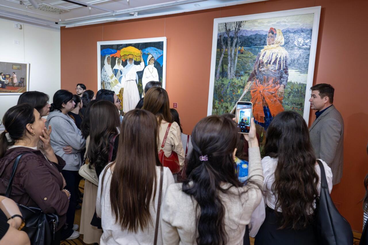 Творчество народного художника Азербайджана Давуда Кязымова глазами молодёжи