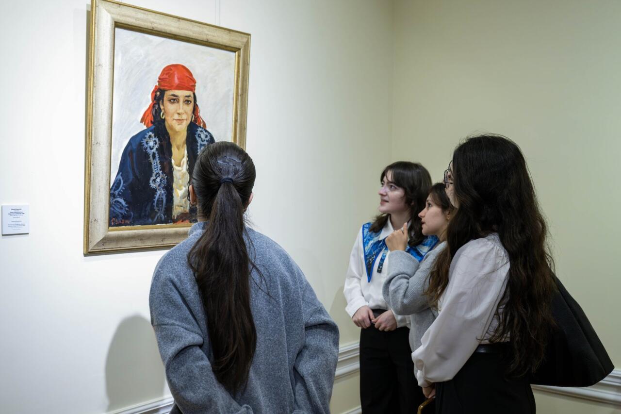 Творчество народного художника Азербайджана Давуда Кязымова глазами молодёжи