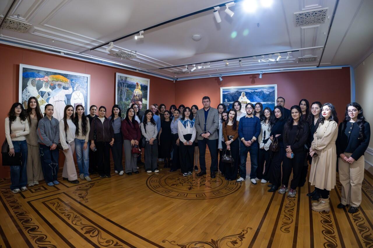 Творчество народного художника Азербайджана Давуда Кязымова глазами молодёжи