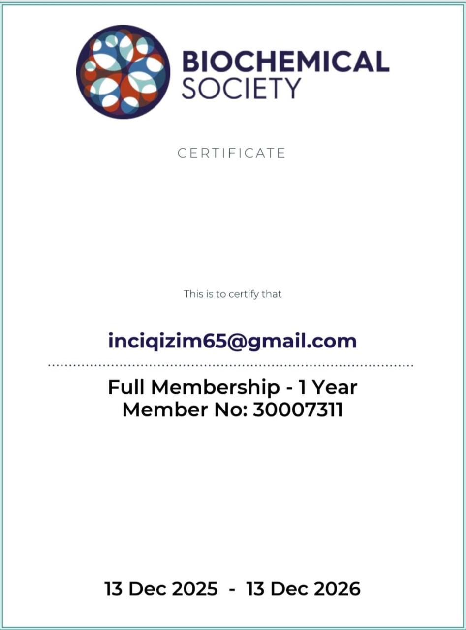 Азербайджанский исследователь  избрана членом мировых научных обществ США и Великобритании