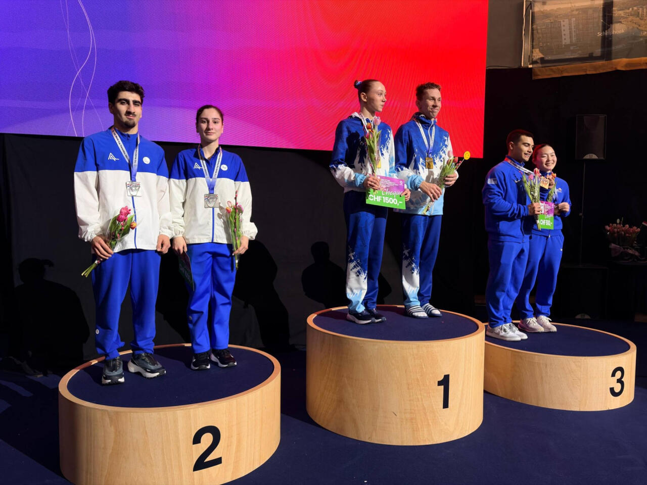 Азербайджанские гимнасты завоевали медали на этапе Кубка мира