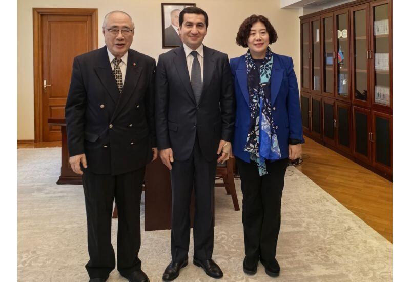 Azərbaycan-Çin strateji əməkdaşlıq barədə fikir mübadiləsi aparılıb