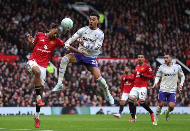 "Манчестер Юнайтед" нанес "Астон Вилле" третье поражение подряд