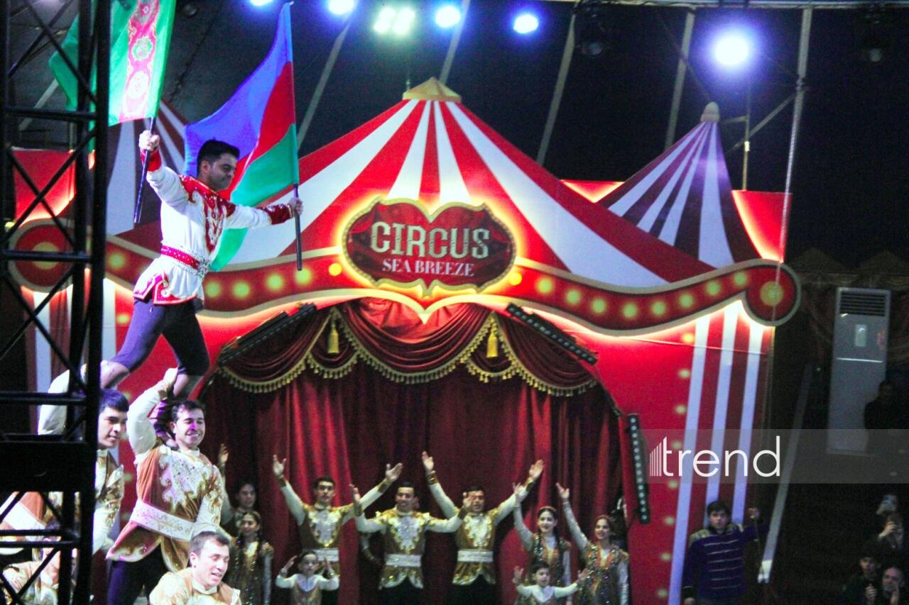 Впервые в Баку легендарное конное шоу "Галкыныш" из Туркменистана - перформанс в Circus Sea Breeze