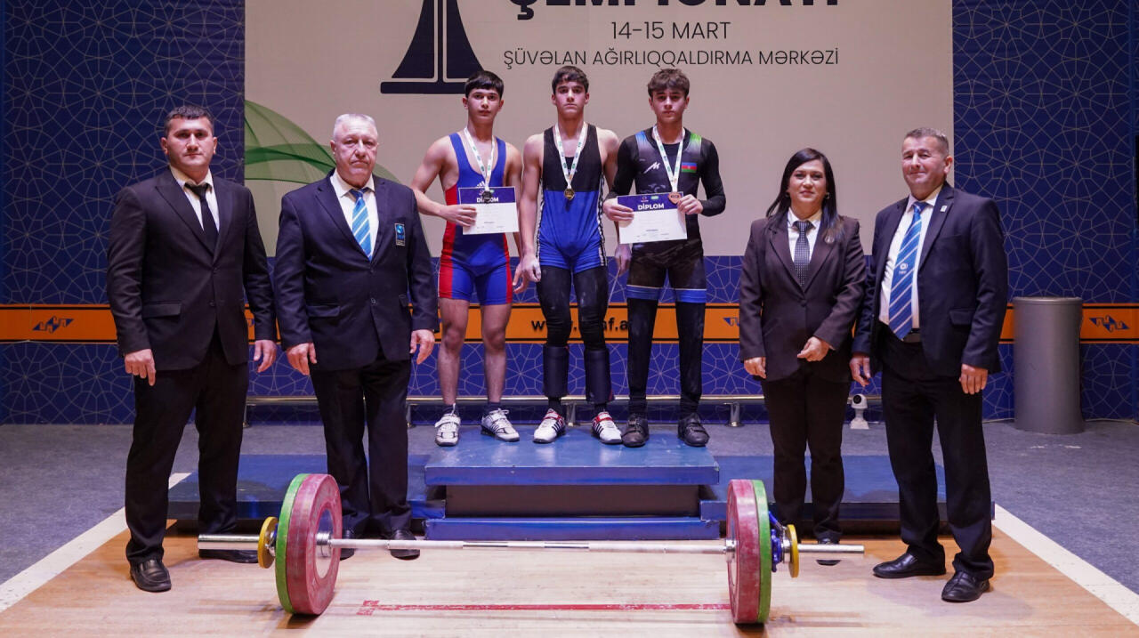 Определились лучшие тяжелоатлеты Азербайджана