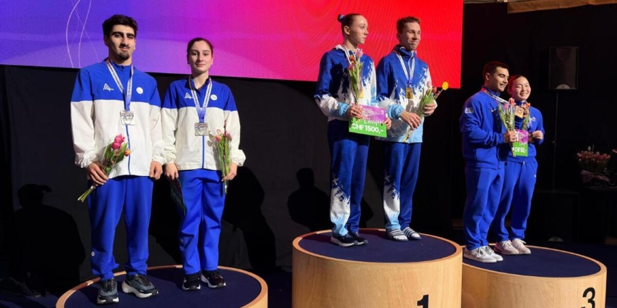 Азербайджанские гимнасты завоевали 8 медалей на трех турнирах