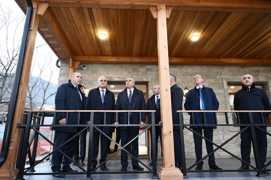 Əlaqələndirmə Qərargahının üzvləri Hadrutda bir sıra obyektlərə baxış keçiriblər