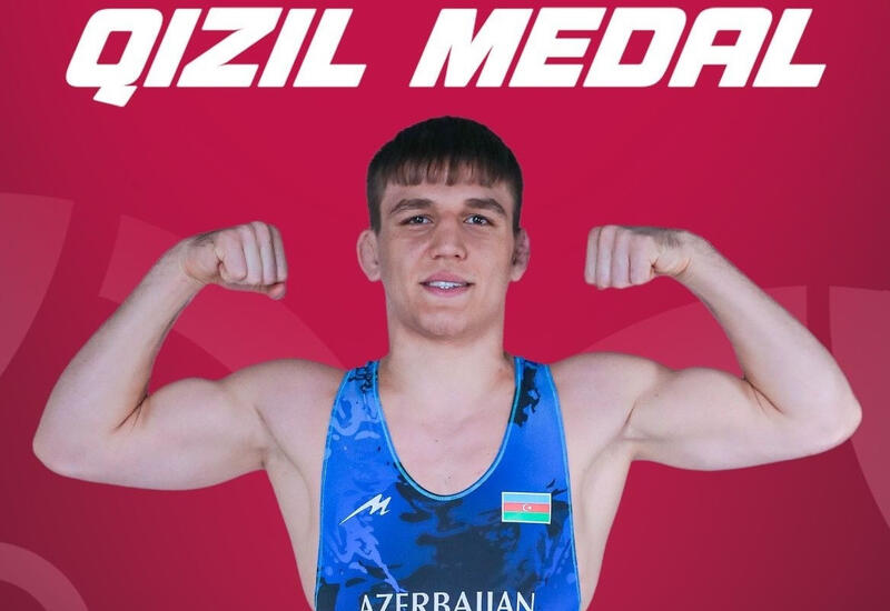 Азербайджанский борец завоевал золотую медаль чемпионата Европы