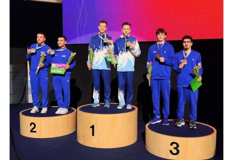 Азербайджанские гимнасты завоевали 8 медалей на трех турнирах