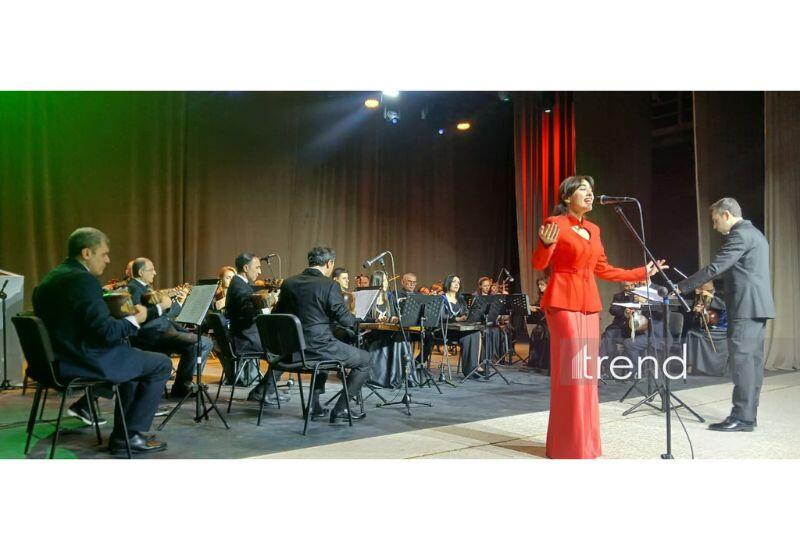 В Агдаме организован праздничный концерт