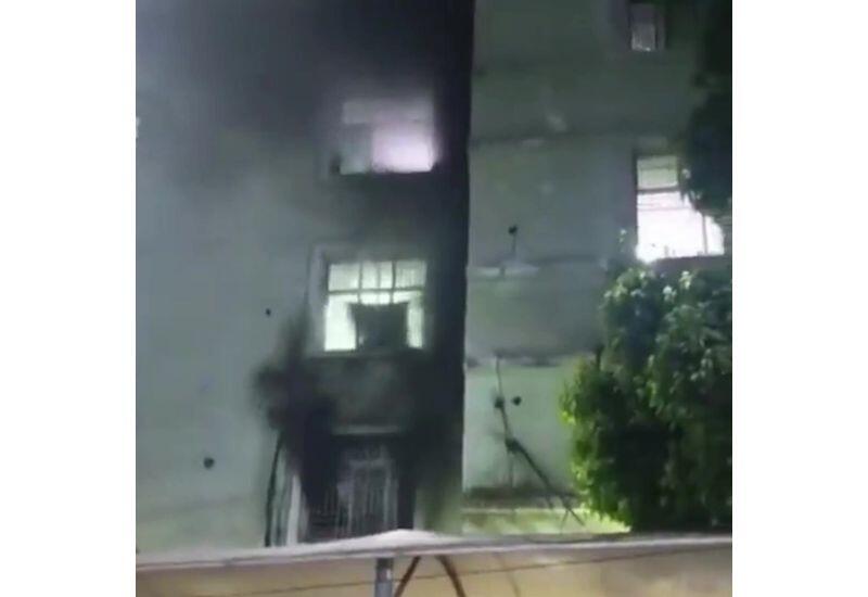 В Индии вспыхнул пожар в больнице,