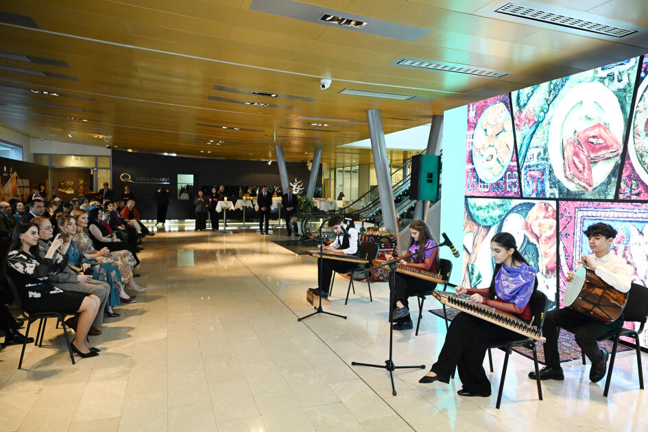 Milli Xalça Muzeyində Nigar Əliyevanın sərgisi açılıb