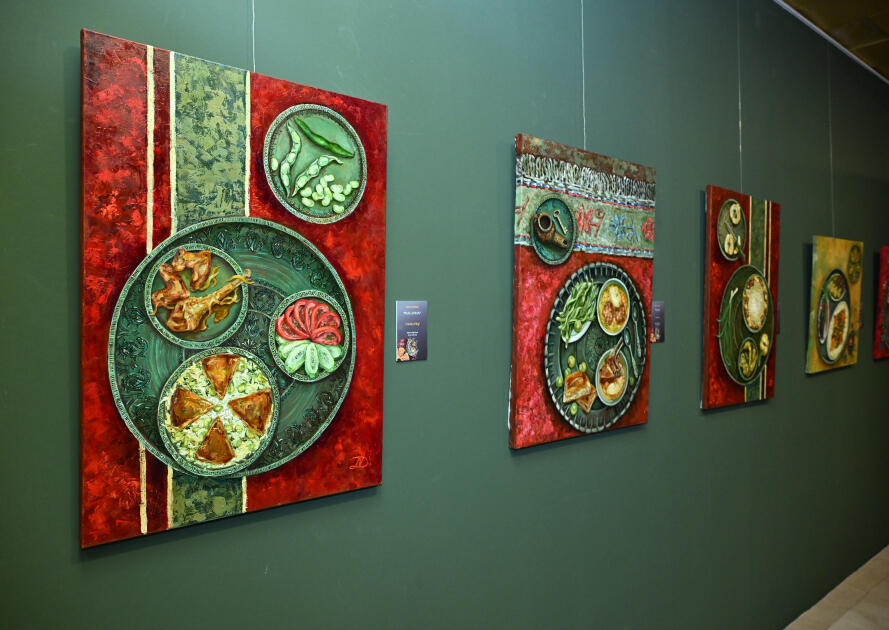 Milli Xalça Muzeyində Nigar Əliyevanın sərgisi açılıb